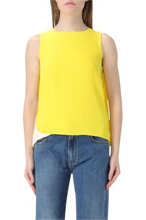 Msgm Damen, Oberteile, Gelb, SGröße:
