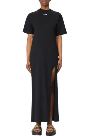 Msgm Damen, Kleider, Schwarzk, MGröße: