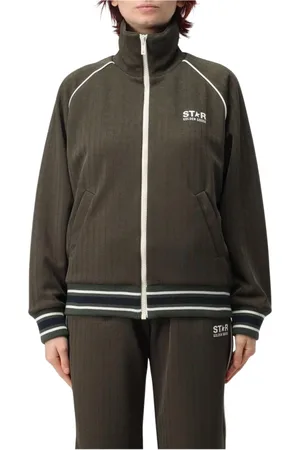 Golden Goose Damen, Sweatshirts & Hoodies, Grün, XSGröße: