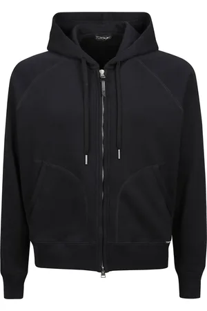 Tom Ford Herren, Sweatshirts & Hoodies, Schwarzk, LGröße: