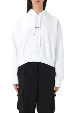 DISCLAIMER Damen, Sweatshirts & Hoodies, Weiß, LGröße: