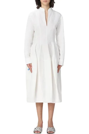Bottega Veneta Damen, Kleider, Weiß, SGröße: