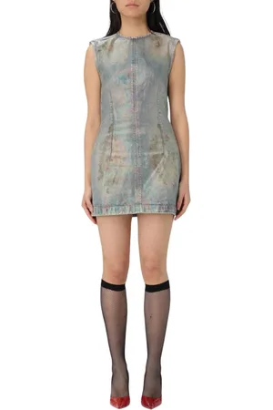 Acne Studios Damen, Kleider, Blau, LGröße: