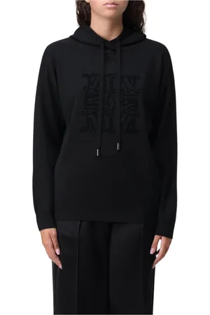 Max Mara Damen, Sweatshirts & Hoodies, Schwarzk, SGröße: