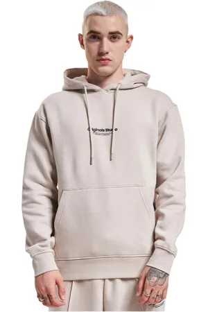 JACK & JONES Herren, Sweatshirts & Hoodies, Weiß, SGröße: