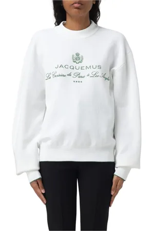 Jacquemus Damen, Sweatshirts & Hoodies, Weiß, 3XSGröße: