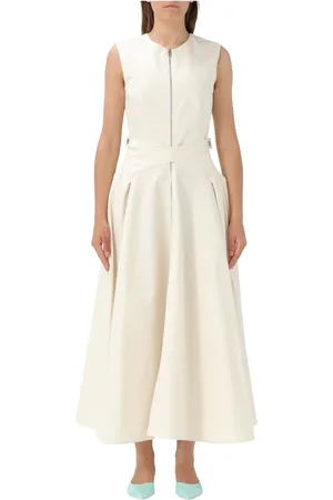 Msgm Damen, Kleider, Weiß, XSGröße:
