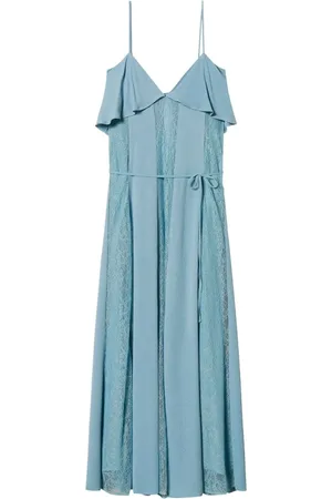 Twin-Set Damen, Kleider, Blau, LGröße: