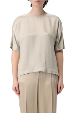 Giorgio Armani Damen, Blusen & Hemden, Grau, 2XLGröße: