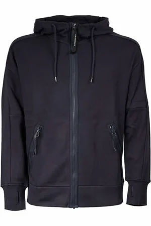 C.P. Company Herren, Sweatshirts & Hoodies, Blau, LGröße: