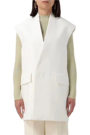 Jil Sander Damen, Jacken, Weiß, 2XSGröße: