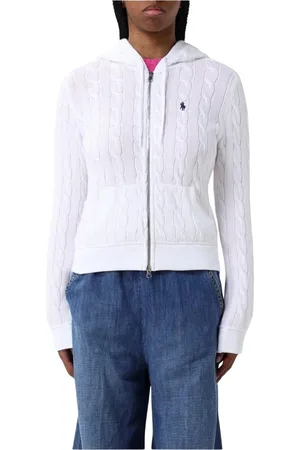 Ralph Lauren Damen, Sweatshirts & Hoodies, Weiß, SGröße: