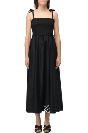 Karl Lagerfeld Damen, Kleider, Schwarzk, SGröße: