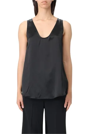 Max Mara Damen, Oberteile, Schwarzk, LGröße: