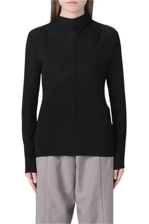 Jil Sander Damen, Oberteile, Schwarzk, MGröße: