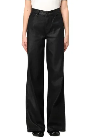 7 for all Mankind Damen, Jeans, Schwarzk, W28Größe:
