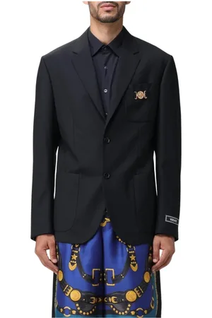 VERSACE Herren, Jacken, Schwarzk, LGröße: