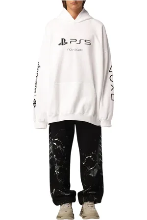 Balenciaga Damen, Sweatshirts & Hoodies, Weiß, XSGröße: