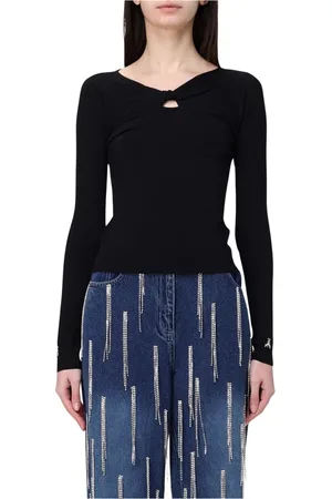 Patrizia Pepe Damen, Oberteile, Schwarzk, XSGröße: