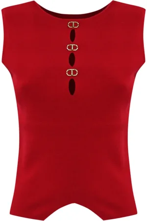 Twin-Set Damen, Oberteile, Rot, XSGröße: