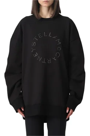 Stella McCartney Damen, Sweatshirts & Hoodies, Schwarzk, SGröße: