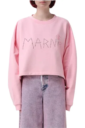 Marni Damen, Sweatshirts & Hoodies, Rosa, XSGröße: