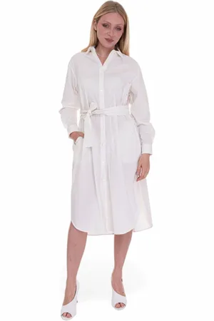 Woolrich Damen, Kleider, Weiß, SGröße: