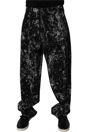 Dolce & Gabbana Herren, Hosen, Schwarzk, MGröße:
