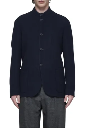 Giorgio Armani Herren, Jacken, Blau, LGröße: