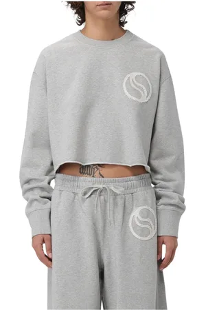 Stella McCartney Damen, Sweatshirts & Hoodies, Grau, MGröße: