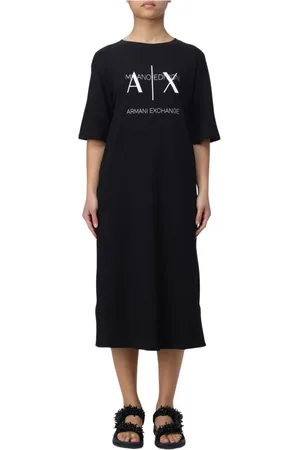 Armani Exchange Damen, Kleider, Schwarzk, XSGröße: