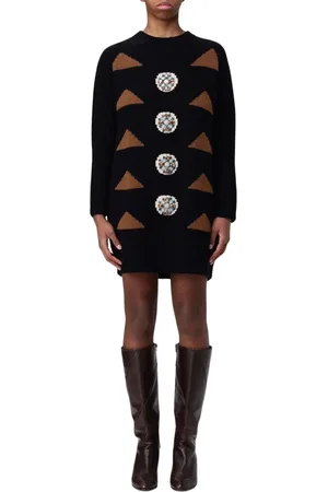 Max Mara Damen, Kleider, Schwarzk, MGröße: