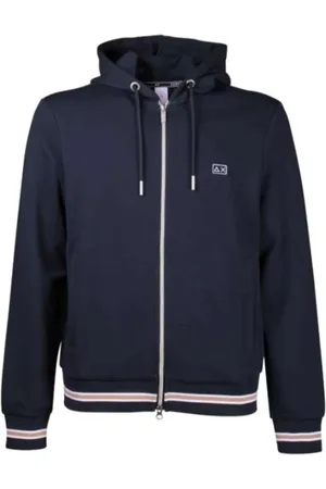 sun68 Herren, Sweatshirts & Hoodies, Blau, SGröße: