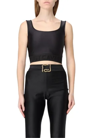 Roberto Cavalli Damen, Oberteile, Schwarzk, MGröße: