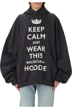Balenciaga Damen, Sweatshirts & Hoodies, Schwarzk, XSGröße: