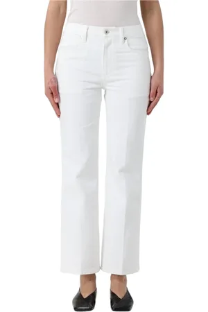 Jil Sander Damen, Jeans, Weiß, W25Größe: