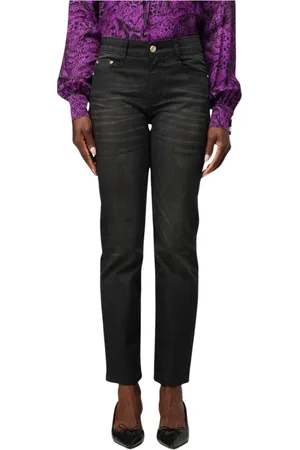 Roberto Cavalli Damen, Jeans, Schwarzk, W27Größe: