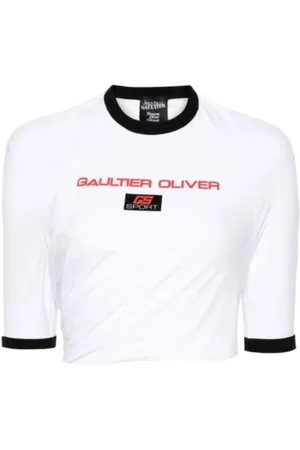 Jean Paul Gaultier Damen, Oberteile, Weiß, SGröße: