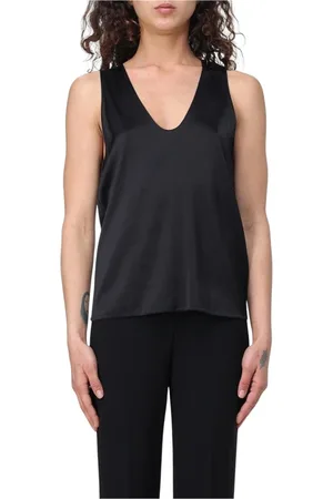 Patrizia Pepe Damen, Oberteile, Schwarzk, 2XSGröße: