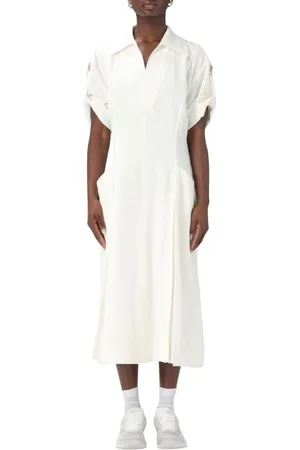 Bottega Veneta Damen, Kleider, Weiß, SGröße: