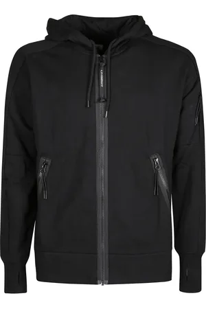 C.P. Company Herren, Sweatshirts & Hoodies, Schwarzk, MGröße: