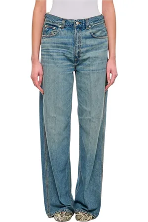 haikure Damen, Jeans, Blau, W30Größe: