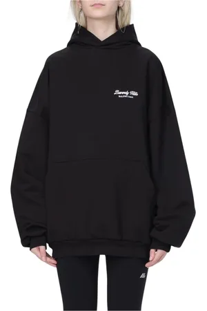Balenciaga Damen, Sweatshirts & Hoodies, Schwarzk, MGröße: