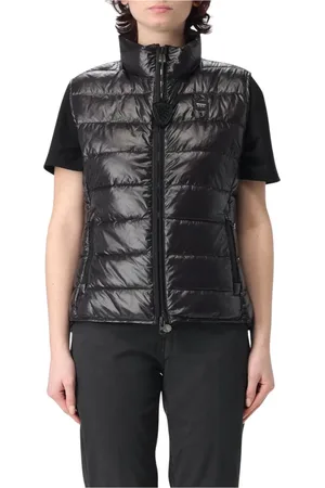 Blauer Damen, Jacken, Schwarzk, SGröße:
