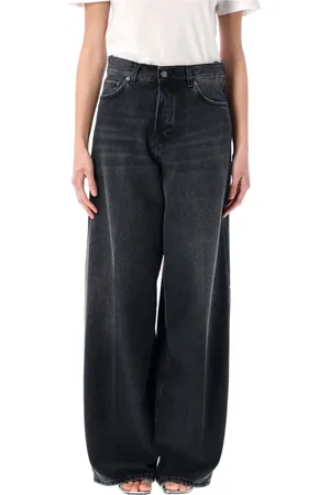 haikure Damen, Jeans, Schwarzk, W25Größe: