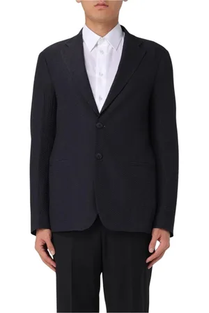Giorgio Armani Herren, Jacken, Blau, LGröße: