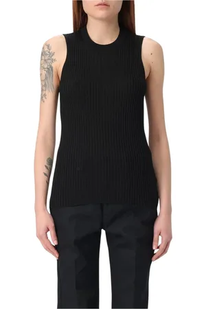 Jil Sander Damen, Oberteile, Schwarzk, MGröße: