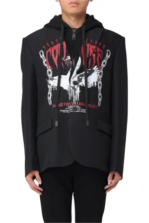 VERSACE Herren, Jacken, Schwarzk, XLGröße: