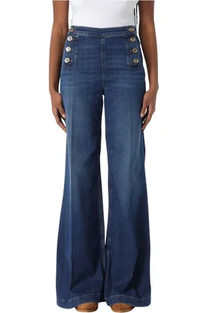 Twin-Set Damen, Jeans, Blau, W27Größe: