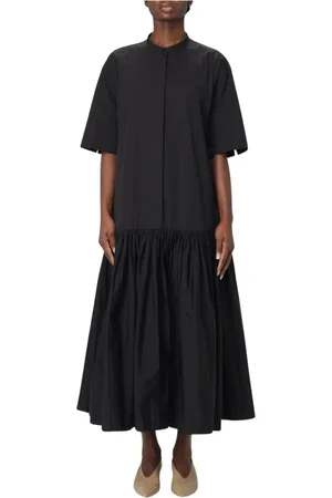 Jil Sander Damen, Kleider, Schwarzk, MGröße: